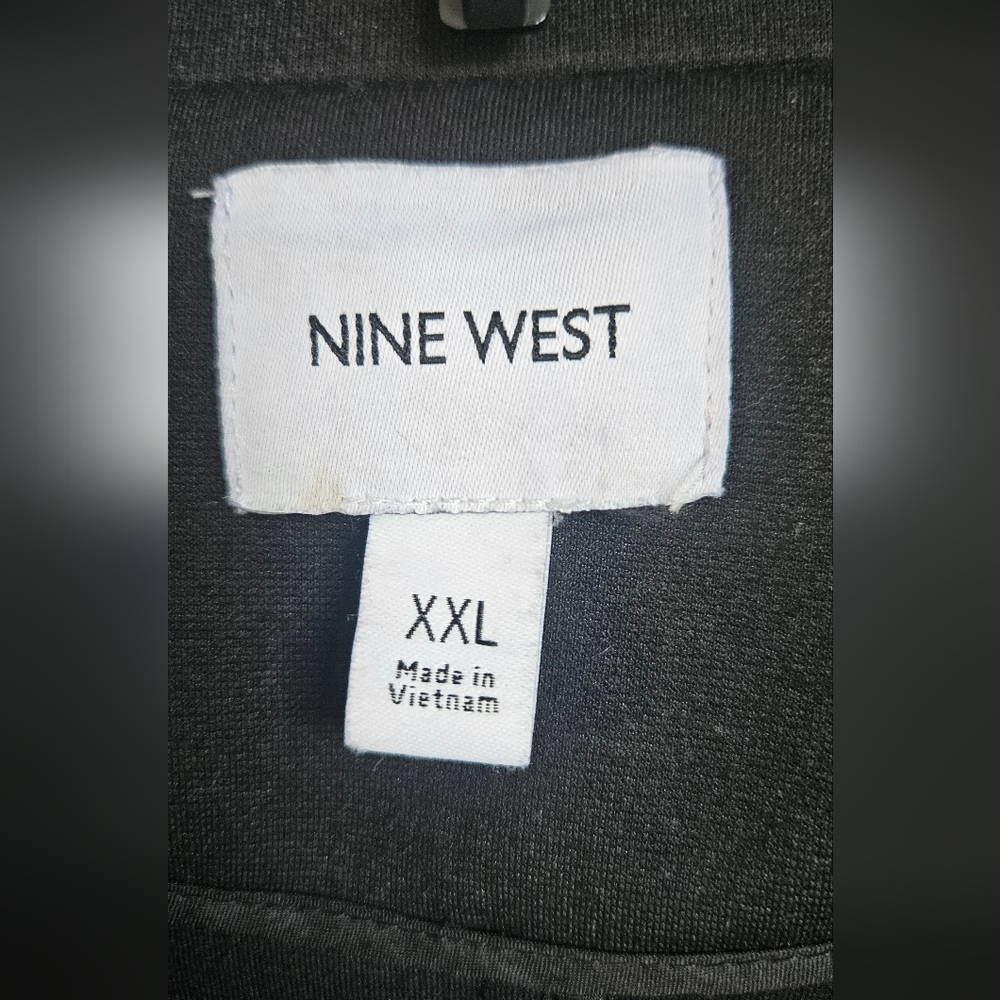 Nine West, black women suit jacket blazer, size XXL - Picture 8 of 8